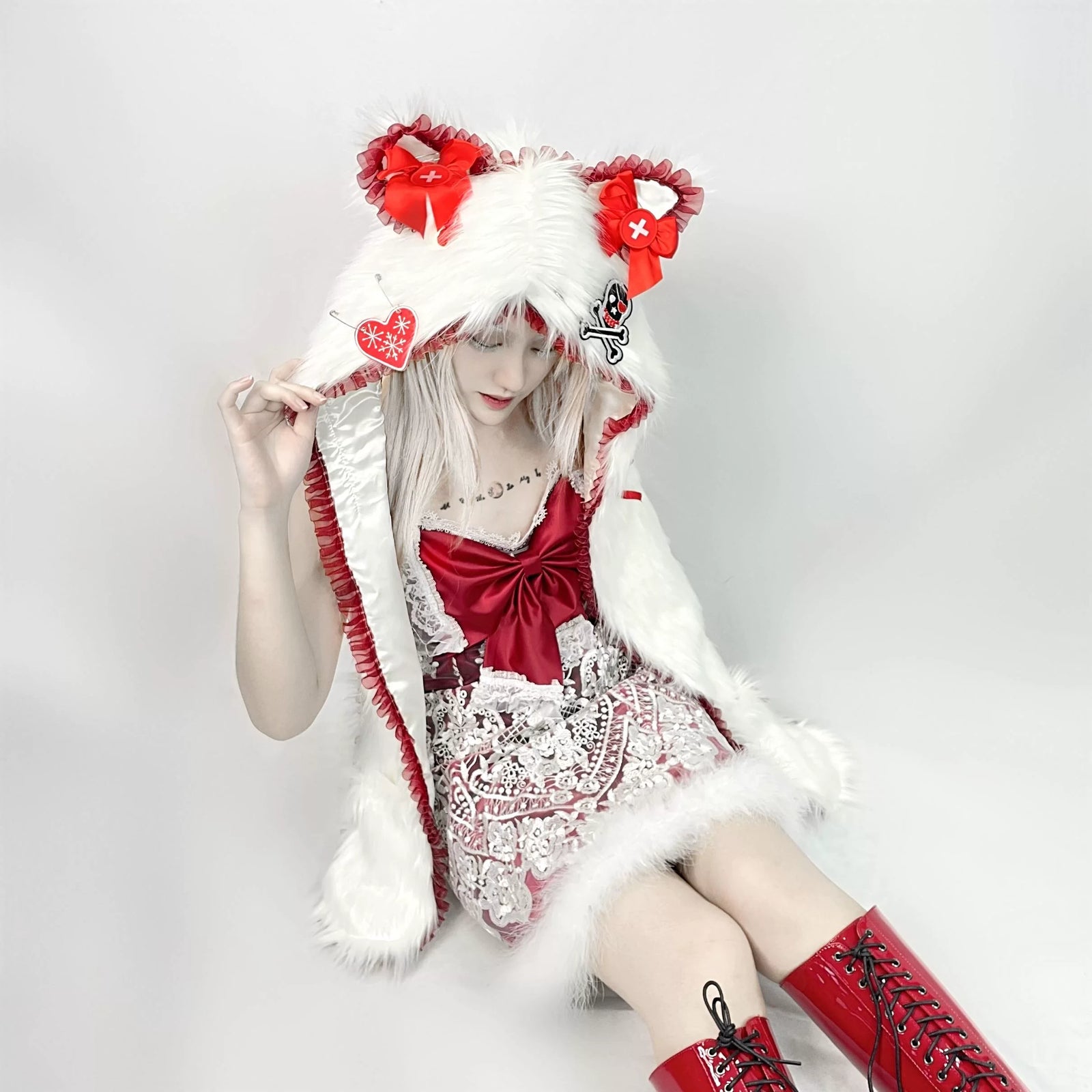 Punk Furry Hair Accessory image 3