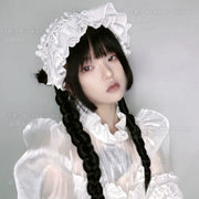 Vintage French Sweet Dark Hair Accessory image 3