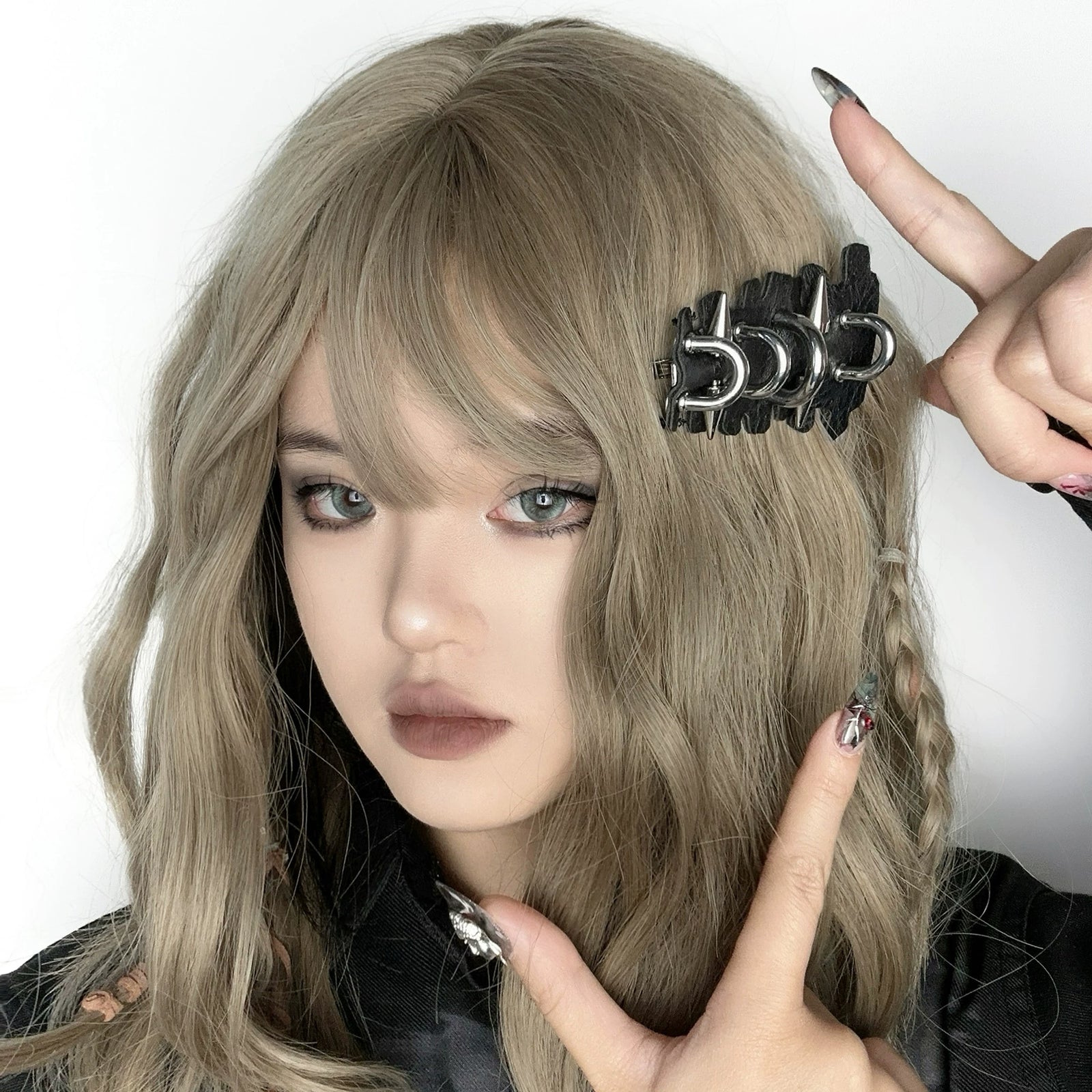 Faux Leather Hair Clip image 4