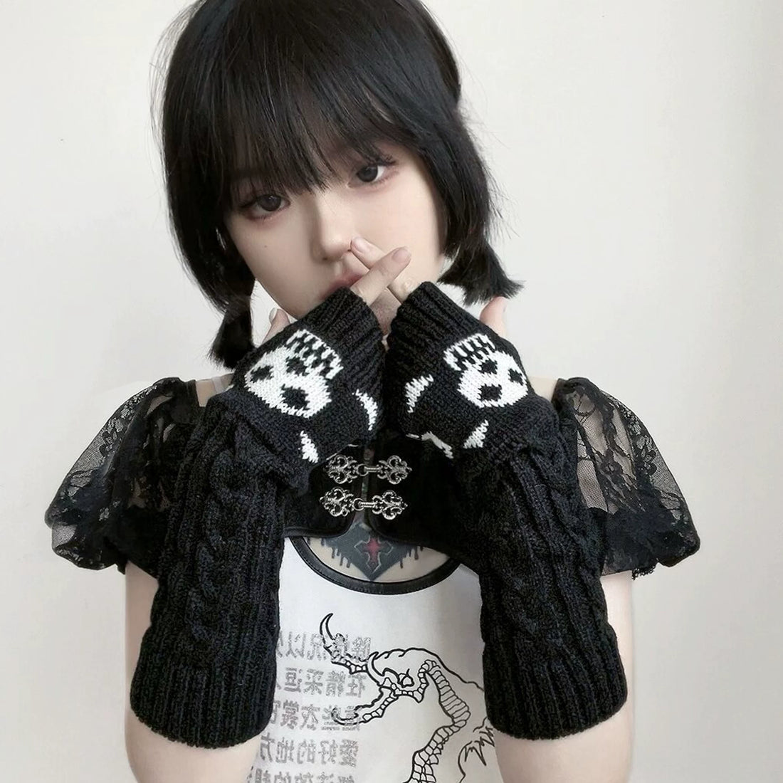 Gothic Punk Harajuku Gloves