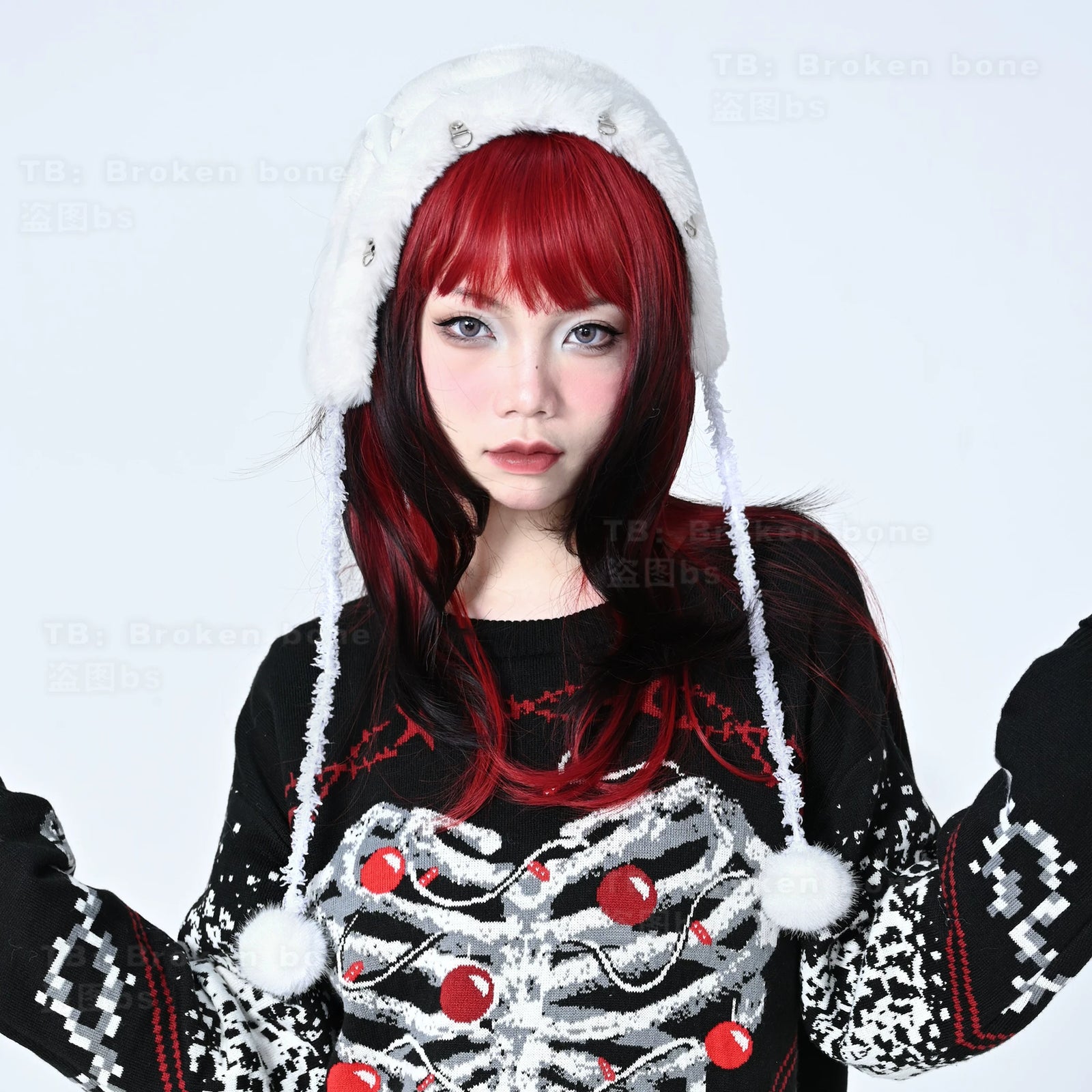 Punk Furry Hair Accessory image 4