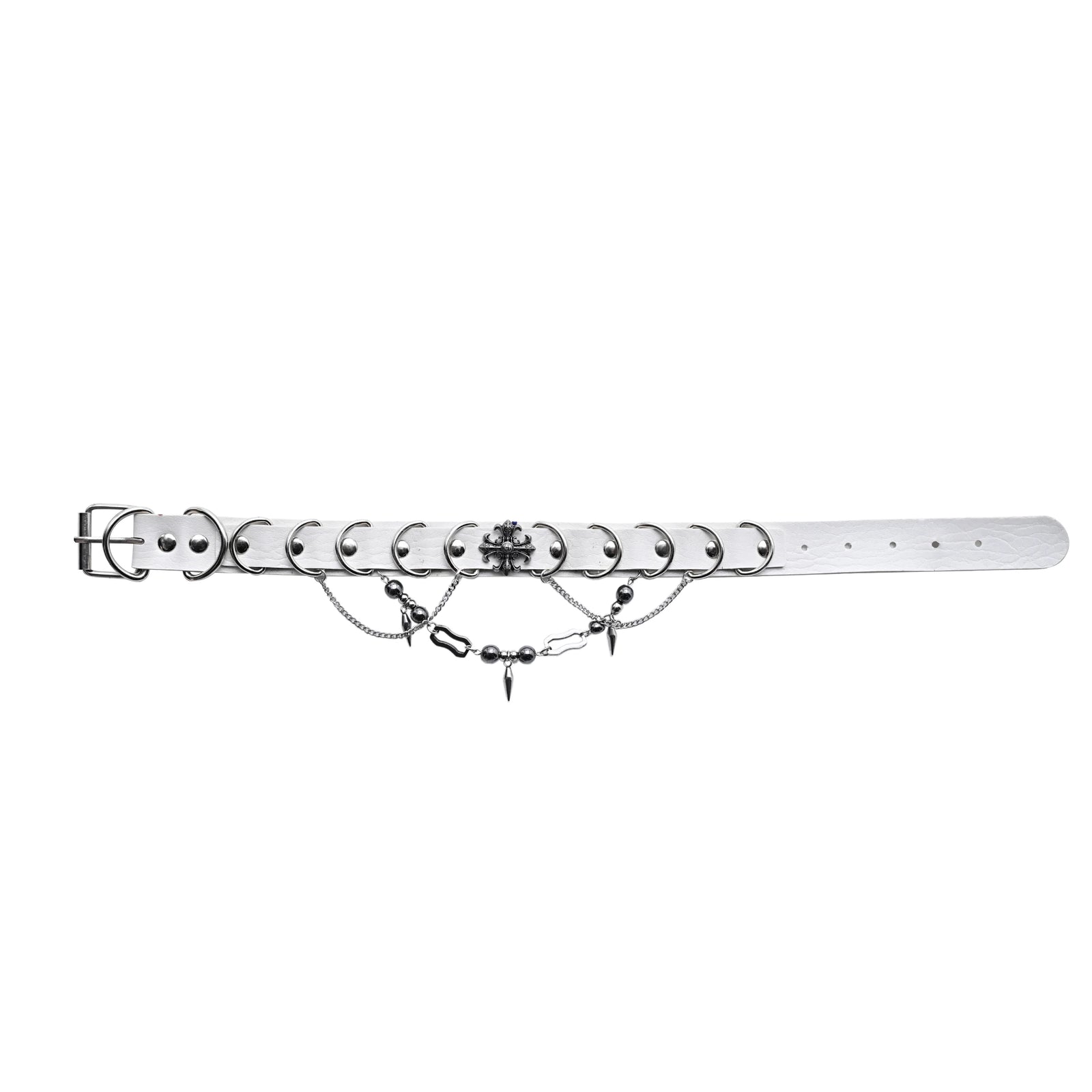 Punk Sweet Dark Faux Leather Choker image 1