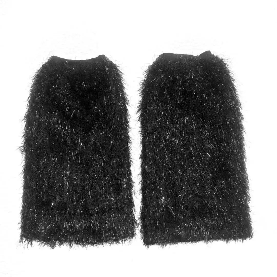 Furry Leg Warmers