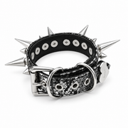 Spiked Snake-Embossed Punk Wrist Cuff product image 3