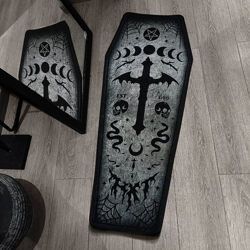 Bloody Mary Gothic Coffin Runner Rug product image 3