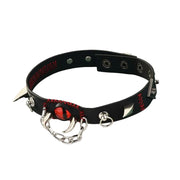 Demon Eye Chain Spike Gothic Choker product image 3