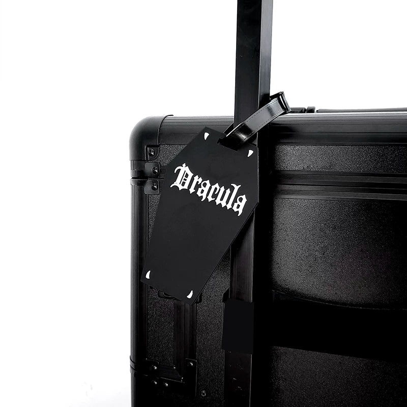 Dracula Coffin Luggage Tag alternative model view
