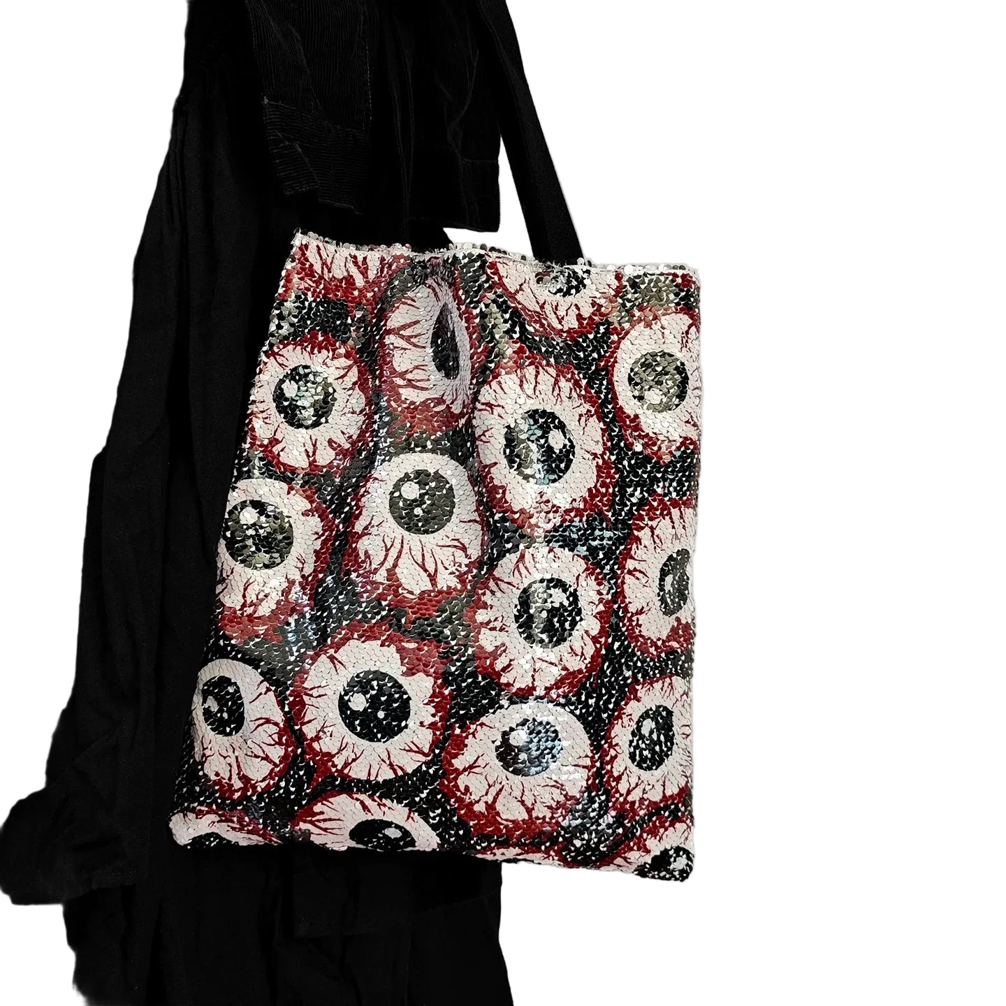 Surreal Eyeball Gothic Tote Bag product image 4