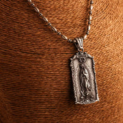 guadalupe double sided pendant image 1