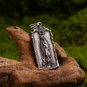 guadalupe double sided pendant image 2