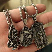 guadalupe double sided pendant image 13