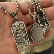 guadalupe double sided pendant image 14