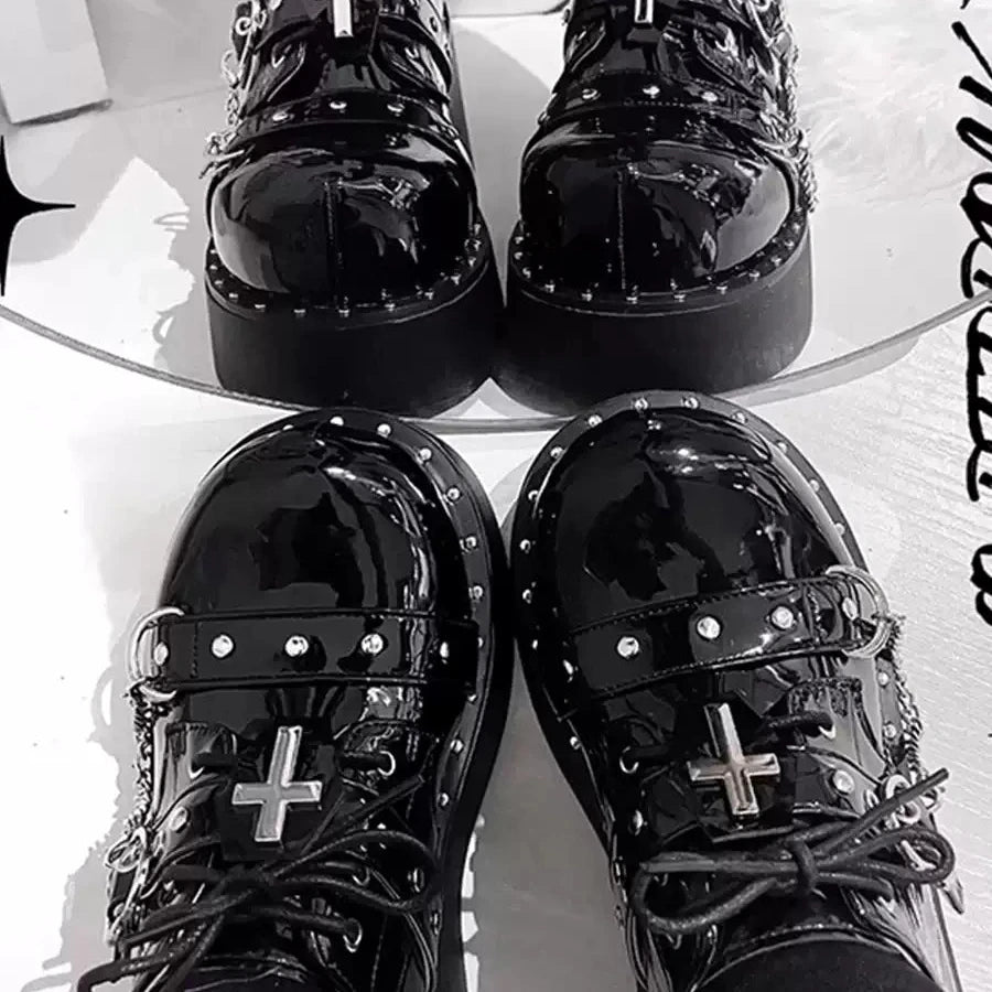 Holy Light Knight Gothic Platform Shoes product image 3