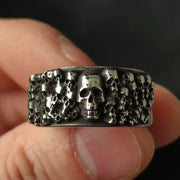 Inferno Skull-Cast Gothic Ring product image 4
