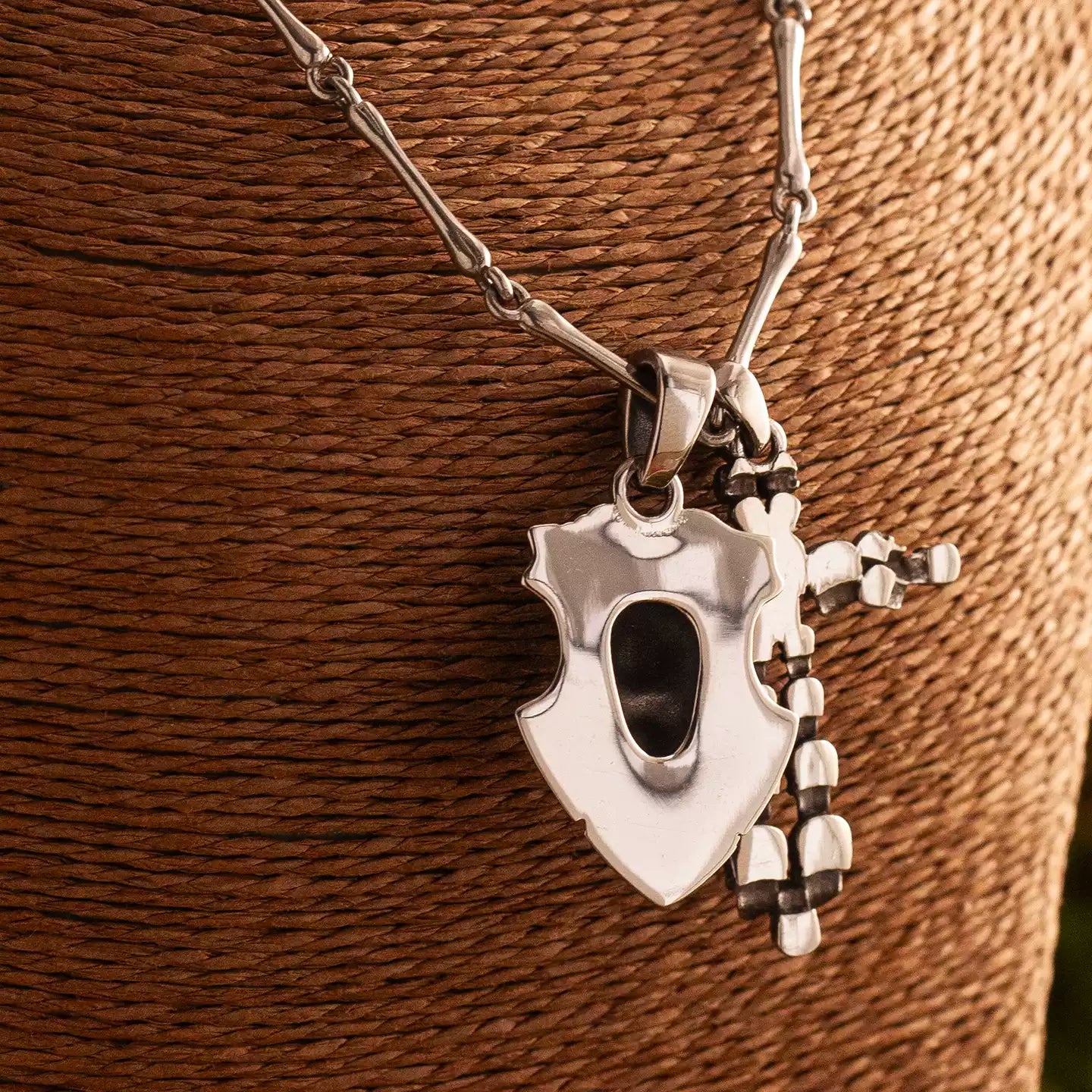 Guardian of the Dead Skull Cross Necklace product image 6
