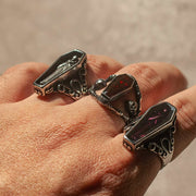 Vampire Coffin Gothic Ring product image 4