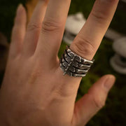 Hell Armor Ribcage Skull Ring product image 2