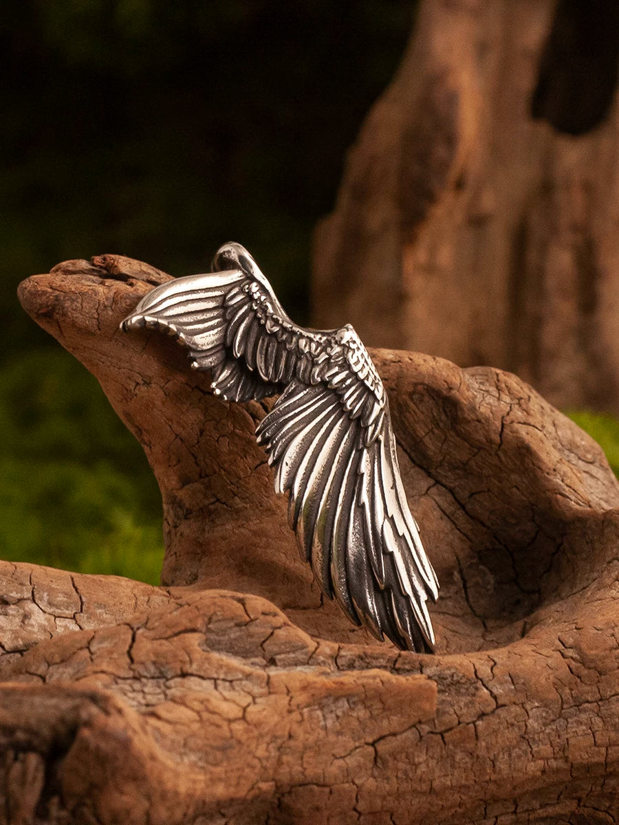Sacred Love Angel Wing Pendant Necklace product image 7