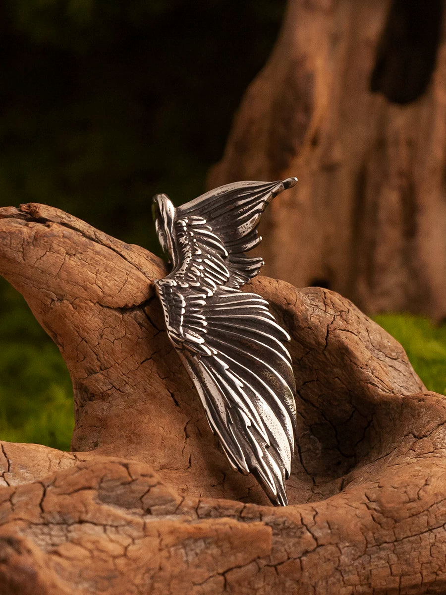Sacred Love Angel Wing Pendant Necklace product image 8