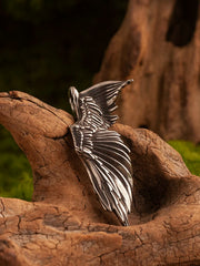 Sacred Love Angel Wing Pendant Necklace product image 8