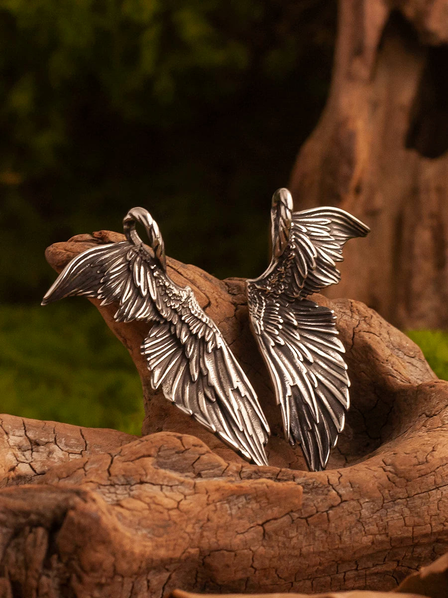 Sacred Love Angel Wing Pendant Necklace product image 6