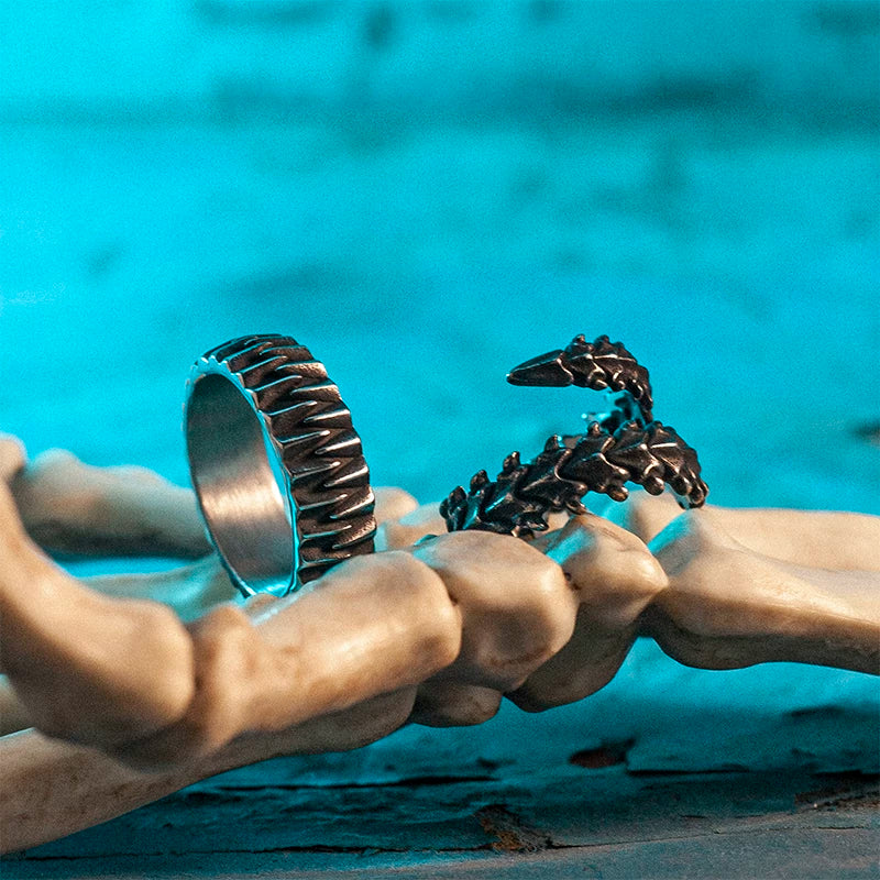 Controversy Vertebrae Bone Ring product image 6