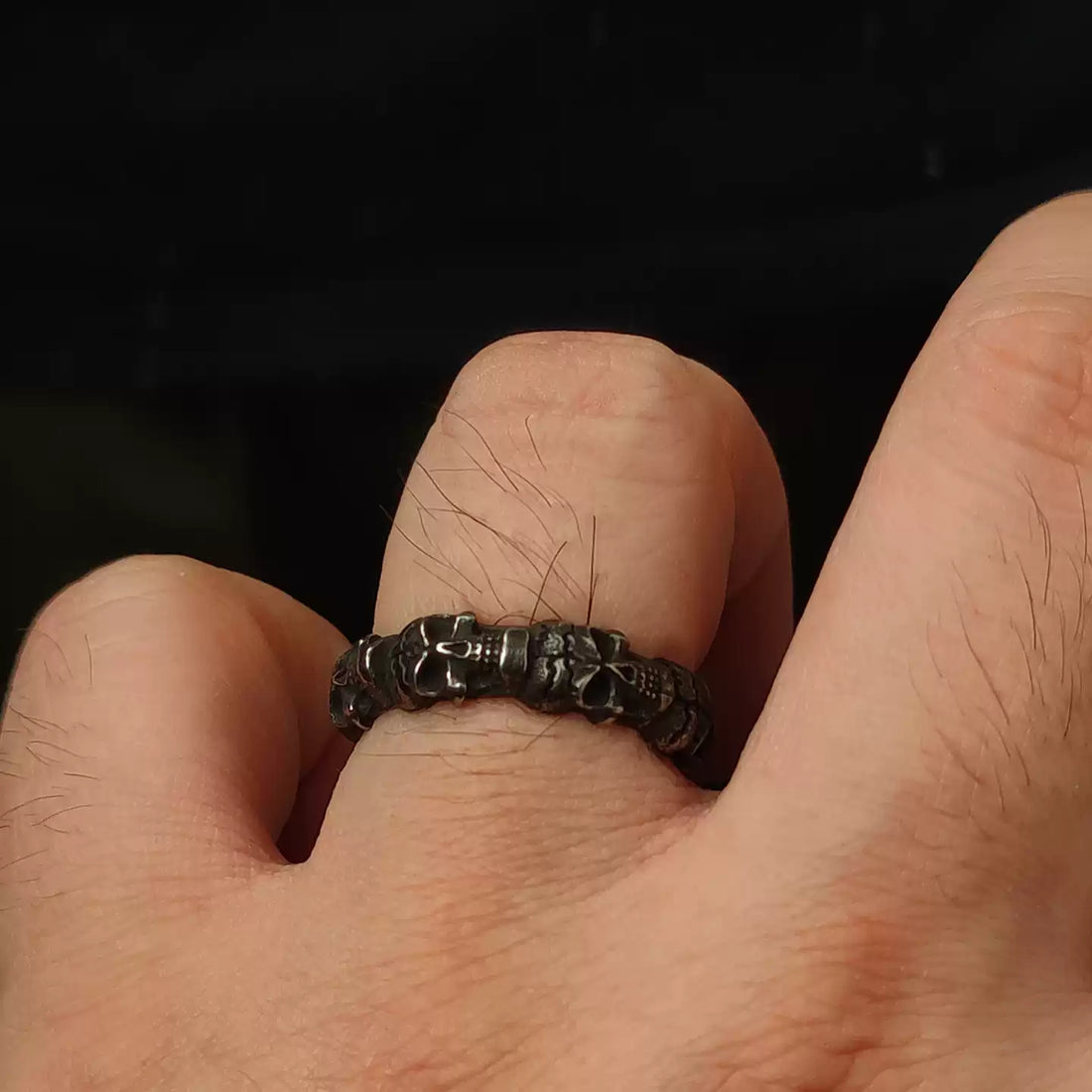 Half Deathmatch Skull Ring alternative model view