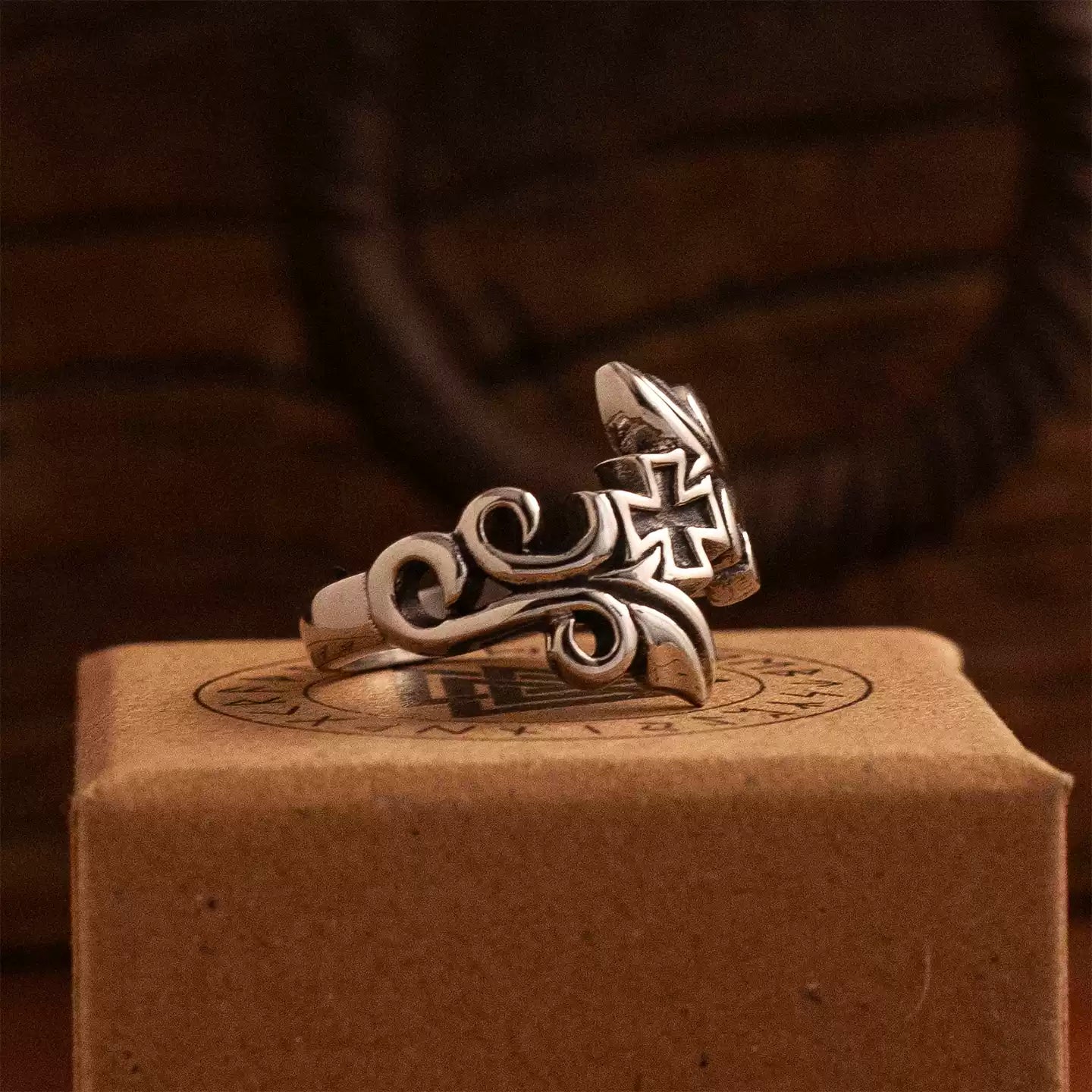 Sacred Sigil Iron Cross Ring product image 1