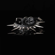 Spiked Snake-Embossed Punk Wrist Cuff product image 1