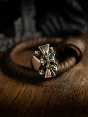 Medieval Cross Knight Signet Ring product image 6