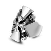 Medieval Cross Knight Signet Ring product image 1