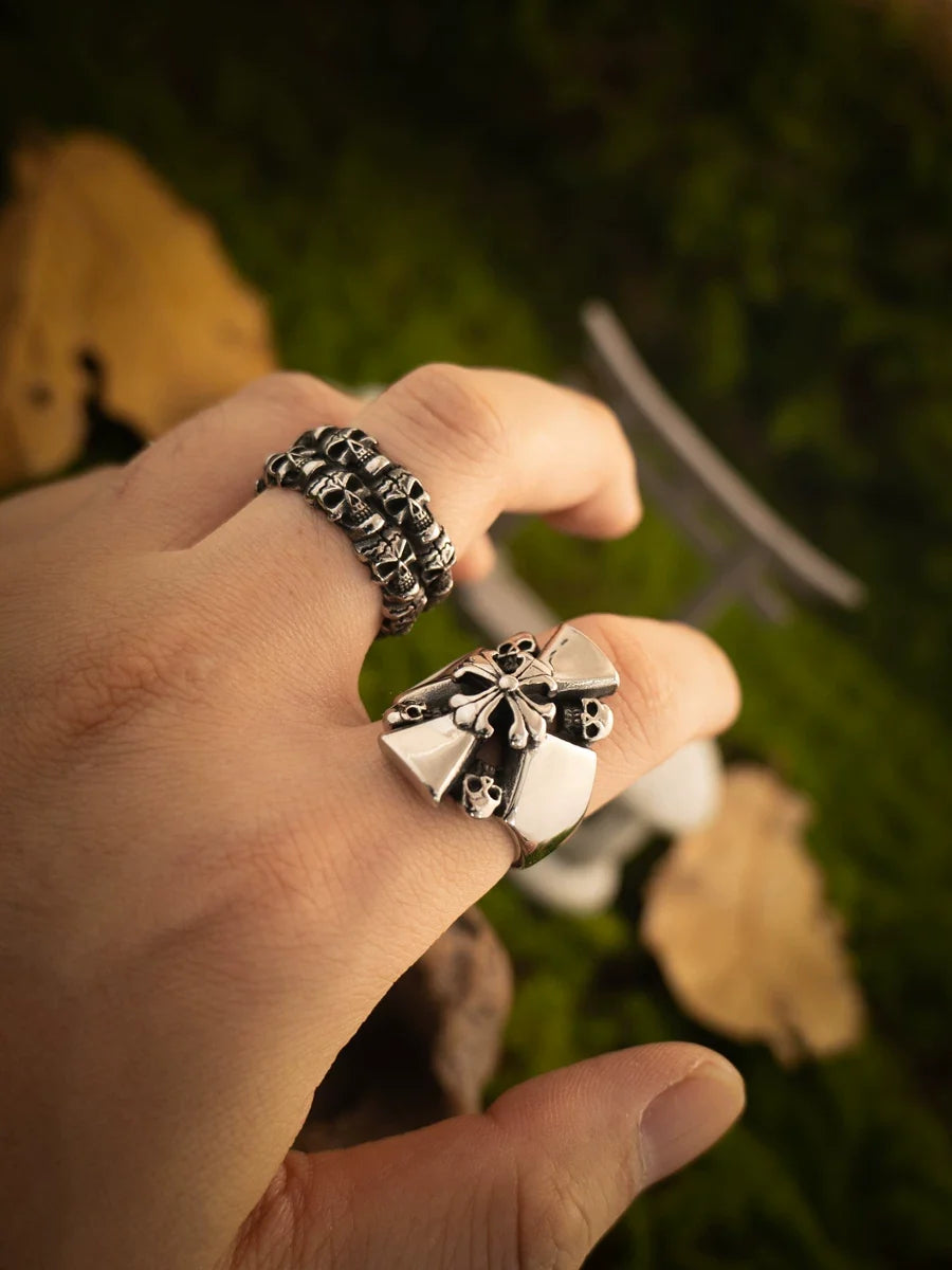 Medieval Cross Knight Signet Ring product image 8