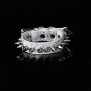 Spiked Snake-Embossed Punk Wrist Cuff product image 6